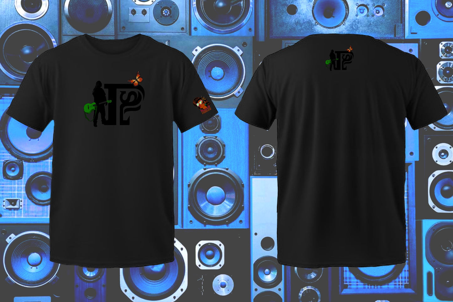 Porque Si with Monica O (Black edition) Tee