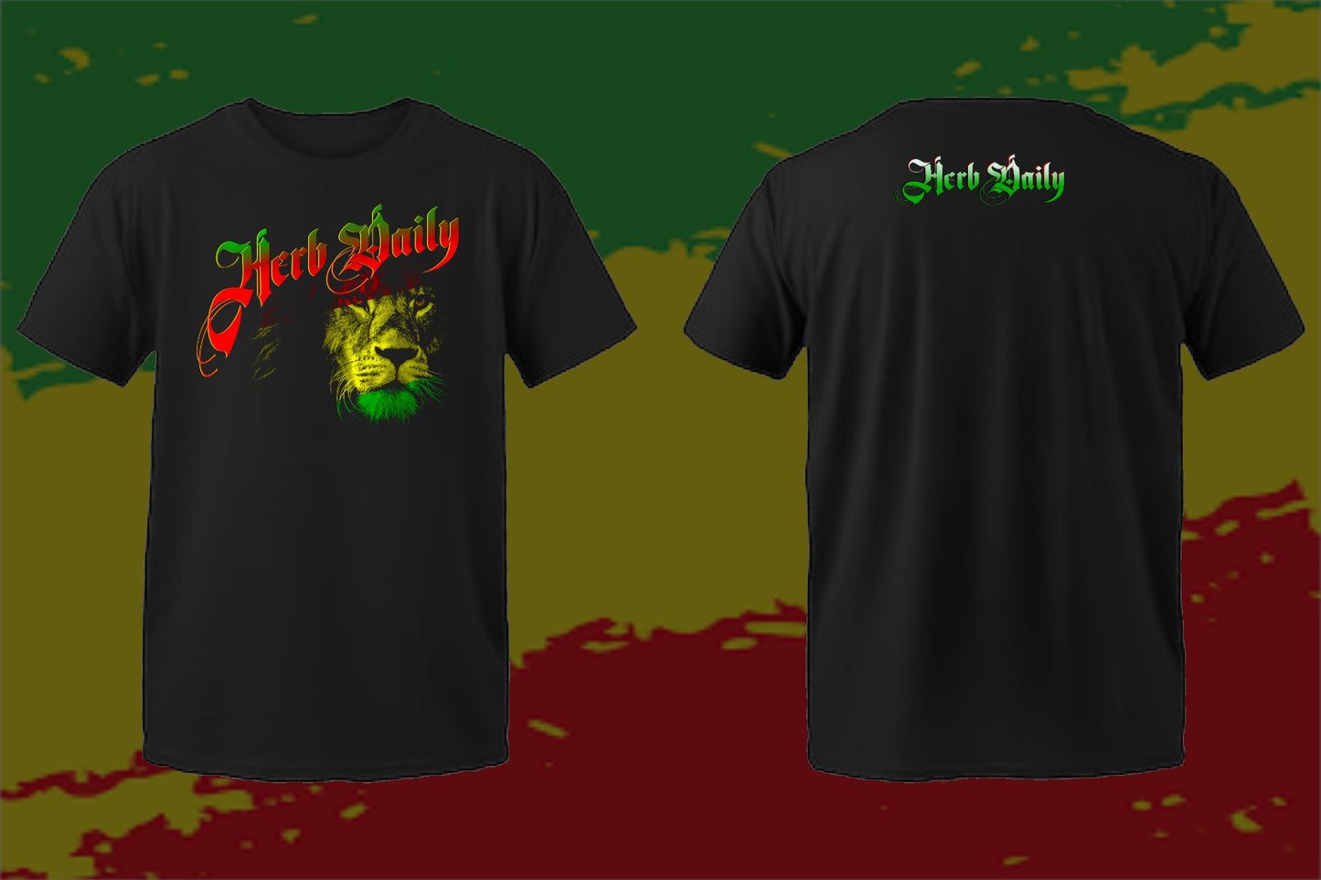 Herb Daily Rasta Lion Tee